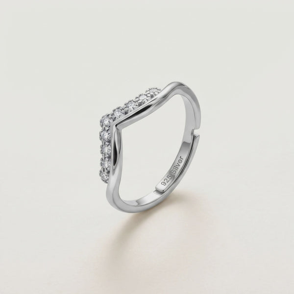 925 Silver Glacia Shine Ring