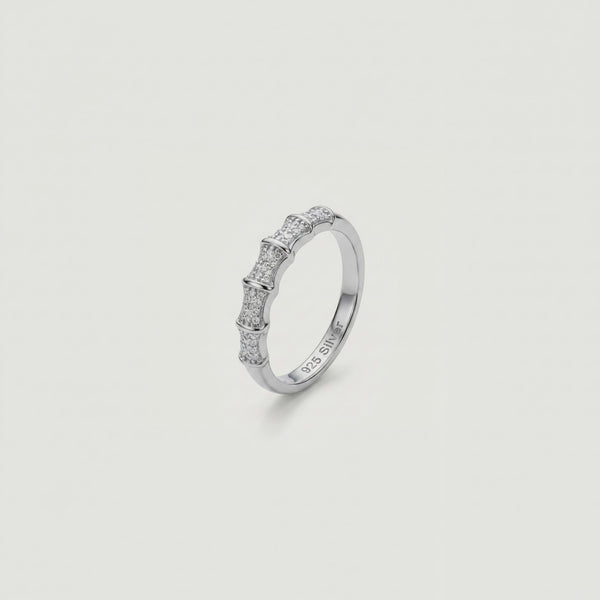 925 Silver Nova Stack Minimal Ring
