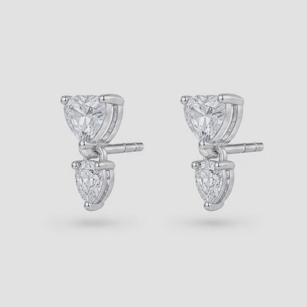 925 Silver Heartline Spark Mangalsutra Set