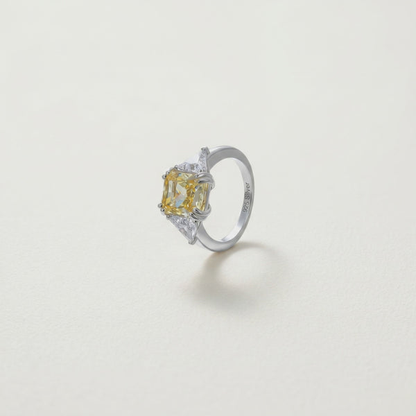 925 Silver Sunshine Glow Ring