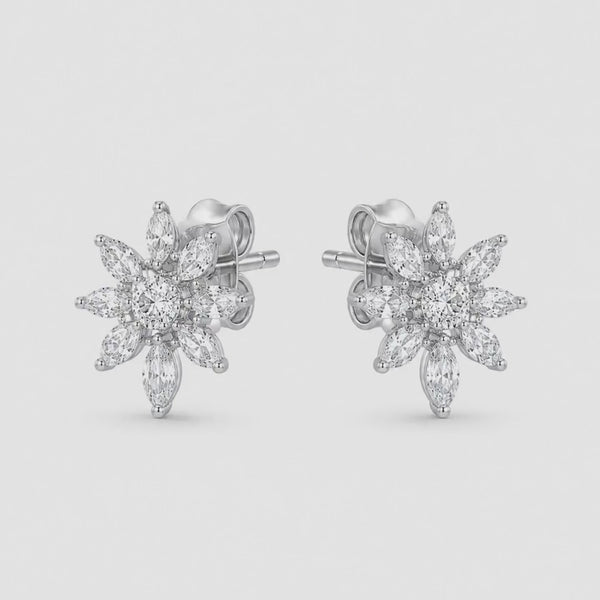 925 Silver Blossom Trio Mangalsutra Set