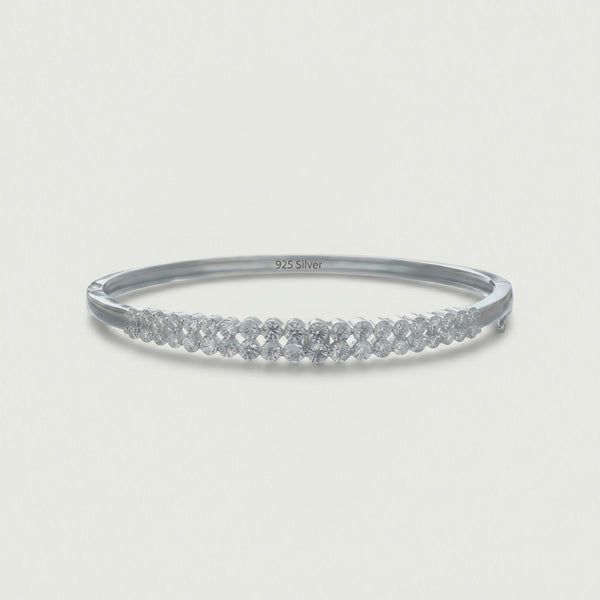 925 Silver Twin Sparkle Kada