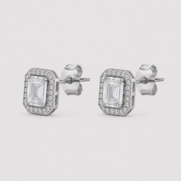 925 Silver Twin Emerald Mangalsutra Set