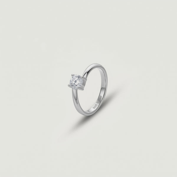 925 Silver Solace Shine Ring