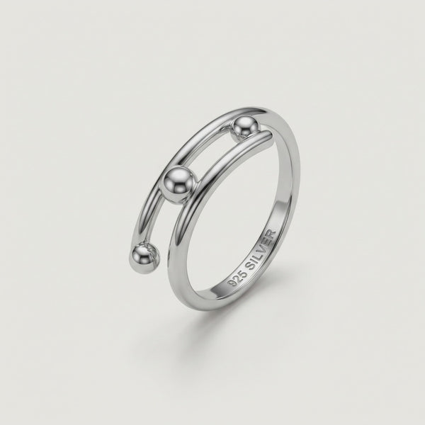 925 Silver Minimalist Point Ring