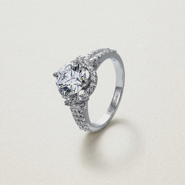 925 Silver Diamond Luxe Ring
