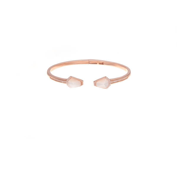 925 Silver Rosegold Shimmering Diamond Radiance Kada