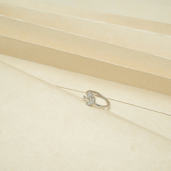 925 Silver Airy Butterfly Ring