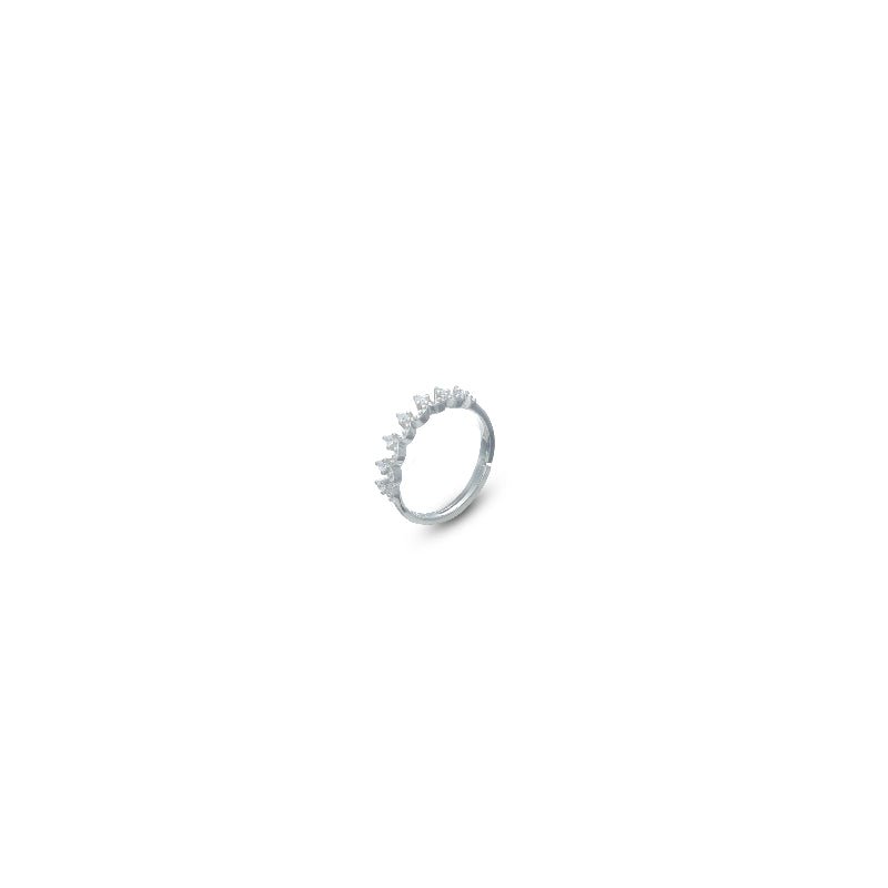 925 Silver Aura Band Ring - 925 sterling silver ring by Tassya Silver