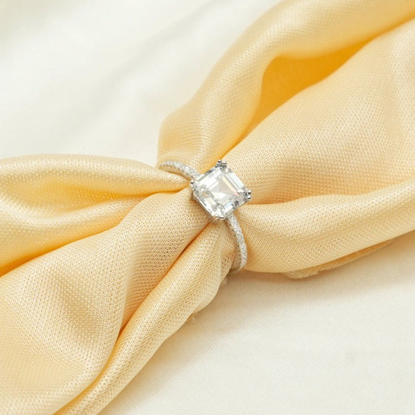 925 Silver Aurora Gem Ring