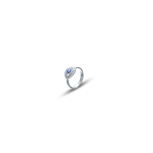 925 Silver Bloom Charm Ring
