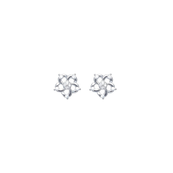 925 Silver Blossom Earrings