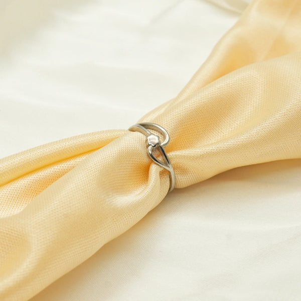 925 Silver Blossom Loop Ring