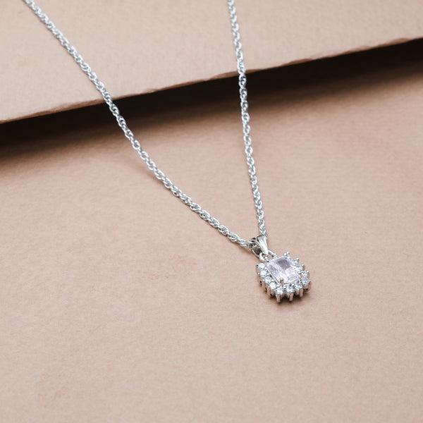 925 Silver Blush Radiance Pendant
