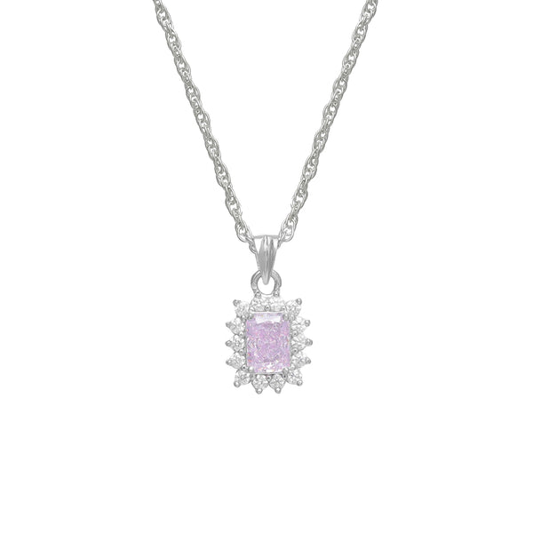 925 Silver Blush Radiance Pendant
