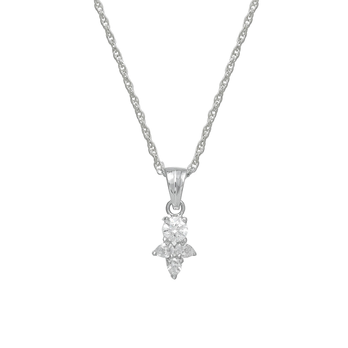925 Silver Celestia Spark Pendant - 925 sterling silver pendant by Tassya Silver