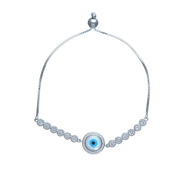 925 Silver Celestial Eye Bracelet