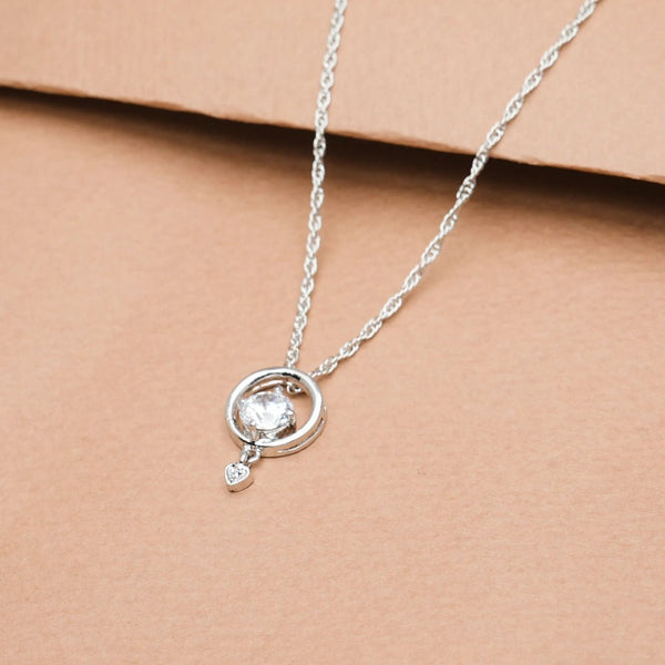 925 Silver Circle of Shine Pendant