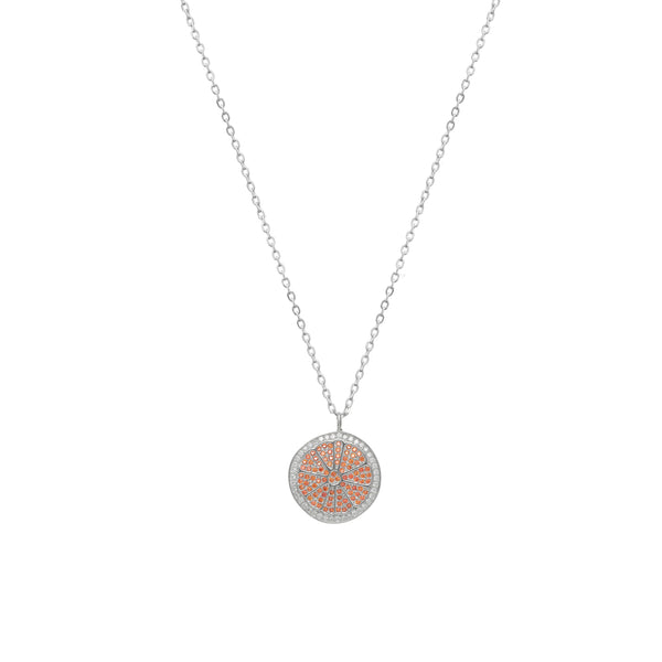 925 Silver Citrus Spark Pendant