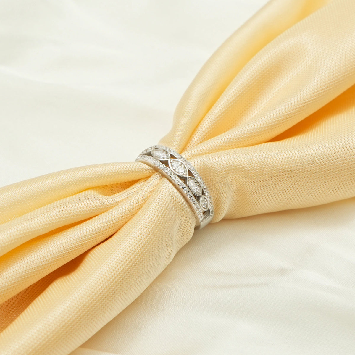 925 Silver Eden Loop Ring - 925 sterling silver ring by Tassya Silver