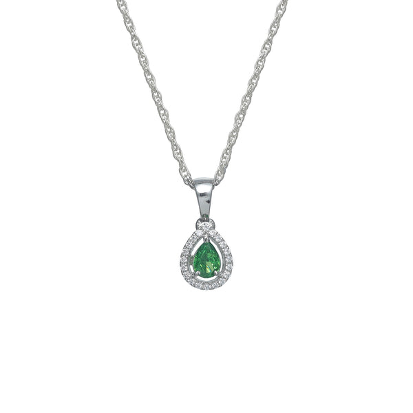 925 Silver Eden Teardrop Pendant