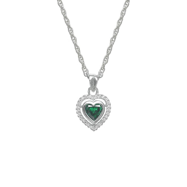 925 Silver Enchanted Heart Pendant