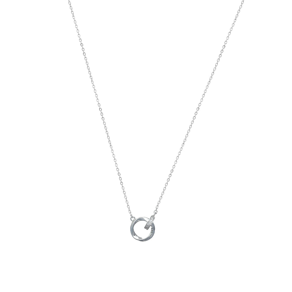 925 Silver Eternal Bond Chain Pendant - 925 sterling silver pendant by Tassya Silver