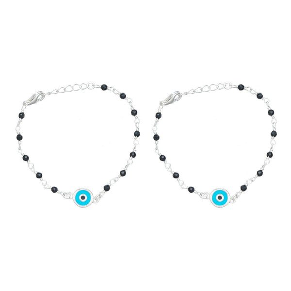 925 Silver Evil Eye Bracelet