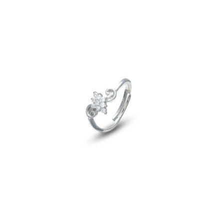 925 Silver Floral Whisper Ring