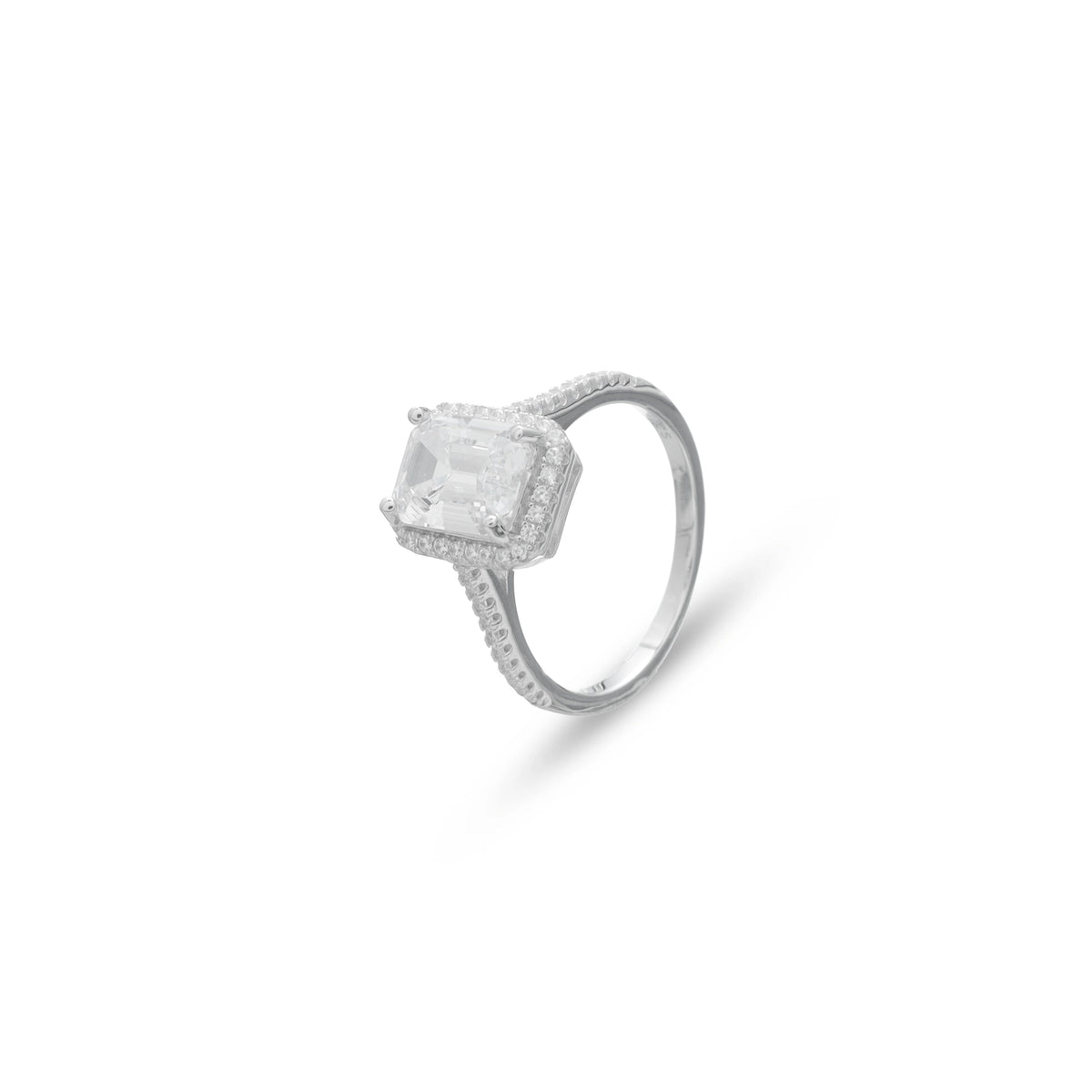 925 Silver Glacira Luxe Ring - 925 sterling silver ring by Tassya Silver