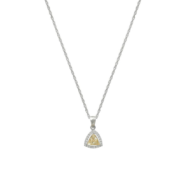925 Silver Golden Glow Pendant