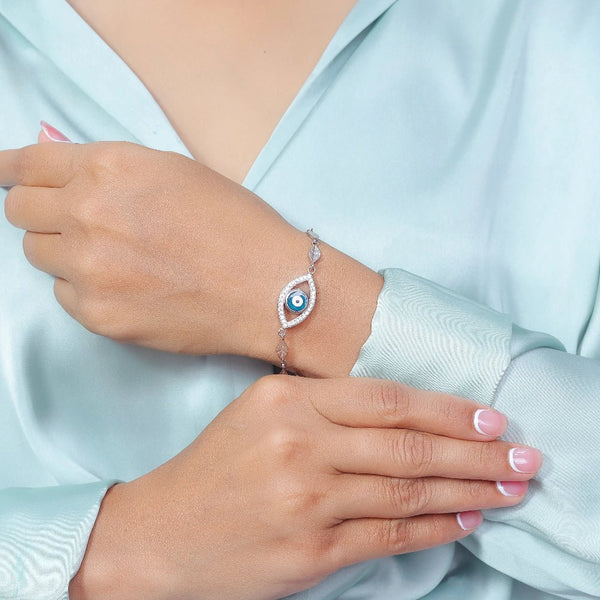 925 Silver Grace Eye Bracelet