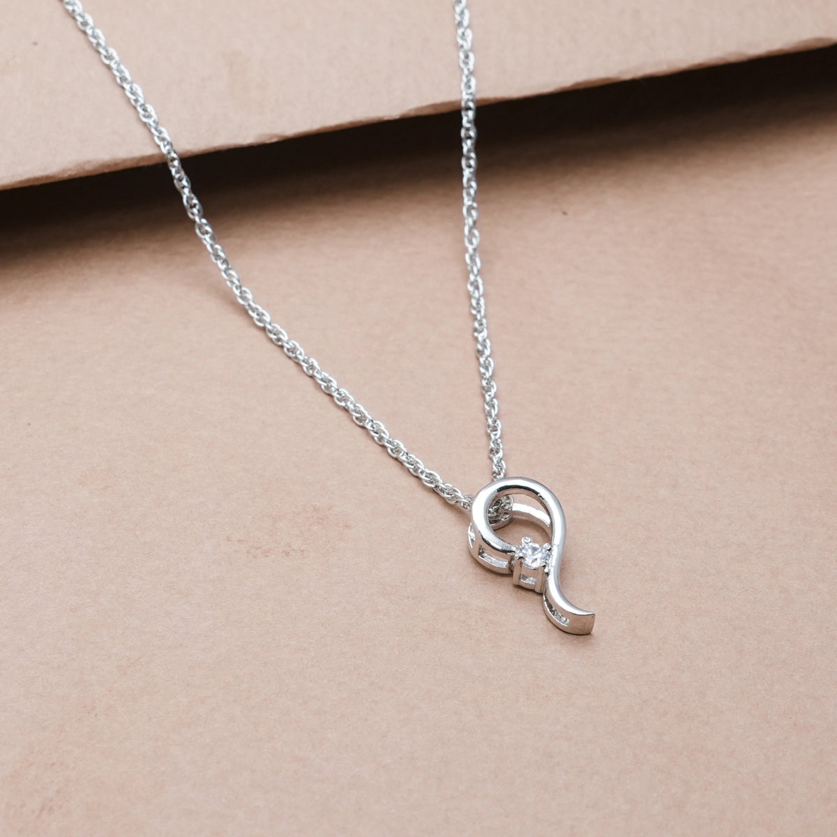 925 Silver Halo Drop Pendant - 925 sterling silver pendant by Tassya Silver