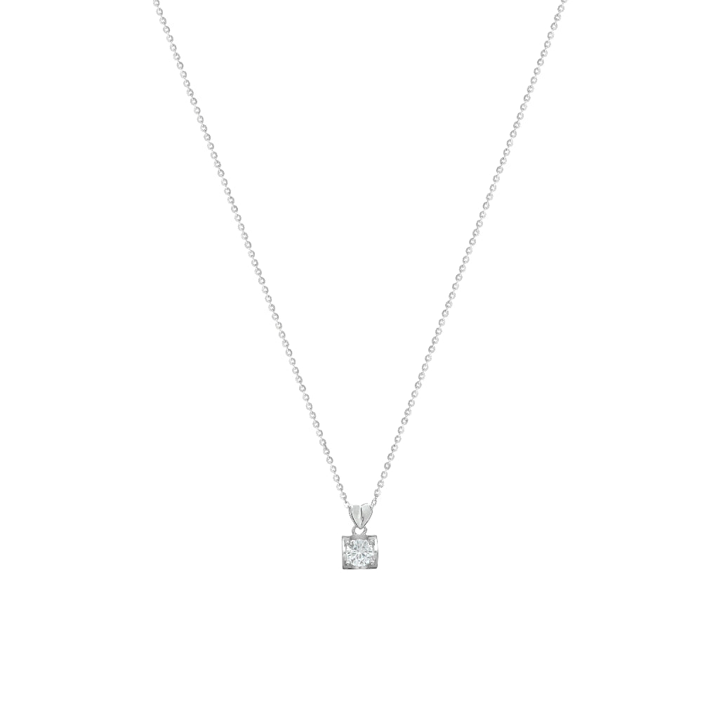 925 Silver Heart’s Desire Chain Pendant - 925 sterling silver pendant by Tassya Silver