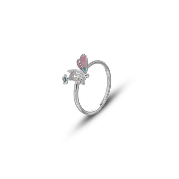 925 Silver Honey Bee Dream Ring