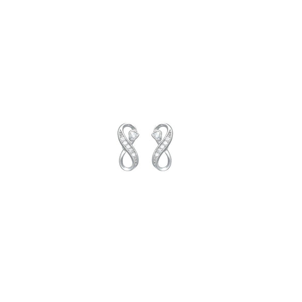 925 Silver Infinite Grace Earrings for Baby