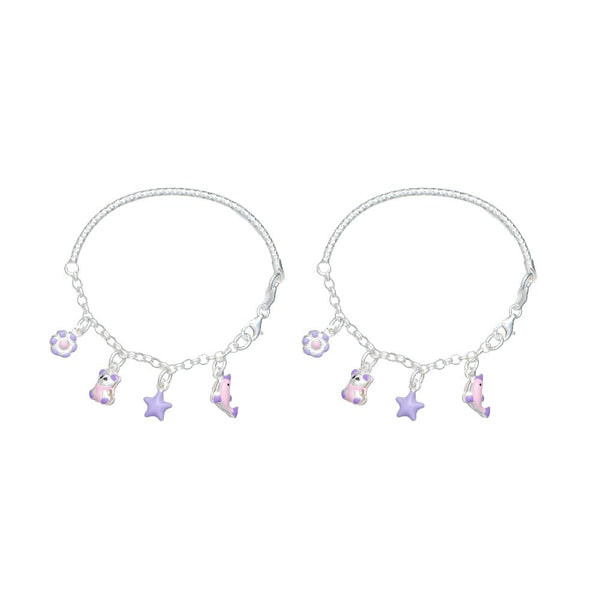 925 Silver Lavender Dreams Kada