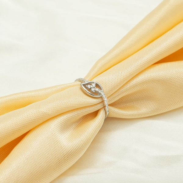 925 Silver Lira Leaf Ring