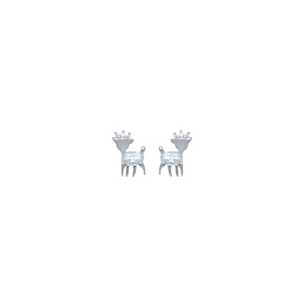 925 Silver Little Reindeer for Baby