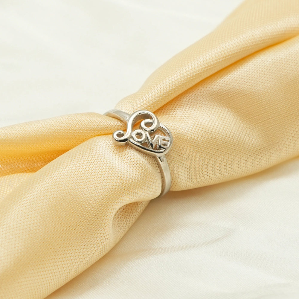 925 Silver Love Loop Ring - 925 sterling silver ring by Tassya Silver