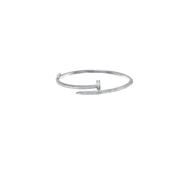925 Silver Modern Edge Kada