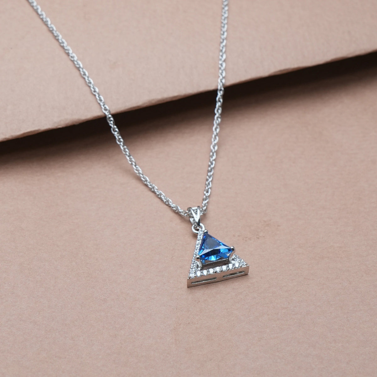925 Silver Nova Tria Pendant - 925 sterling silver pendant by Tassya Silver