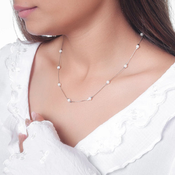 925 Silver Pearl Dusk Chain Pendant