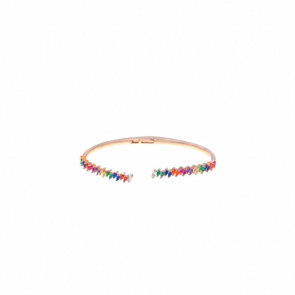 925 Silver Rainbow Sparkle Kada