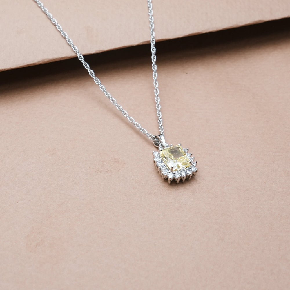 925 Silver Regal Radiance Pendant - 925 sterling silver pendant by Tassya Silver