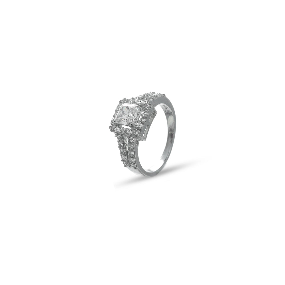 925 Silver Regal Spark Ring - 925 sterling silver ring by Tassya Silver