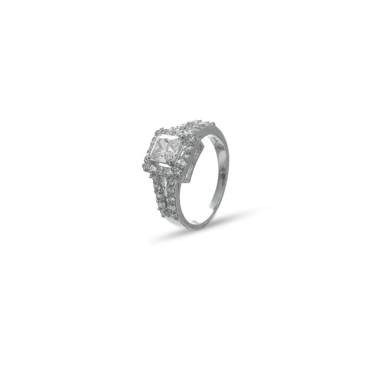 925 Silver Regal Spark Ring - 925 sterling silver ring by Tassya Silver