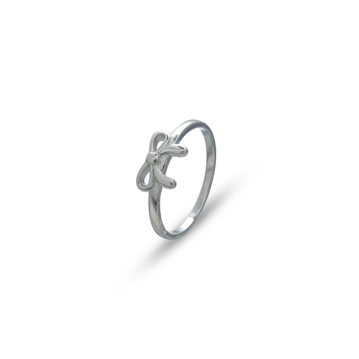 925 Silver Ribbon Whisper Ring - 925 sterling silver ring by Tassya Silver