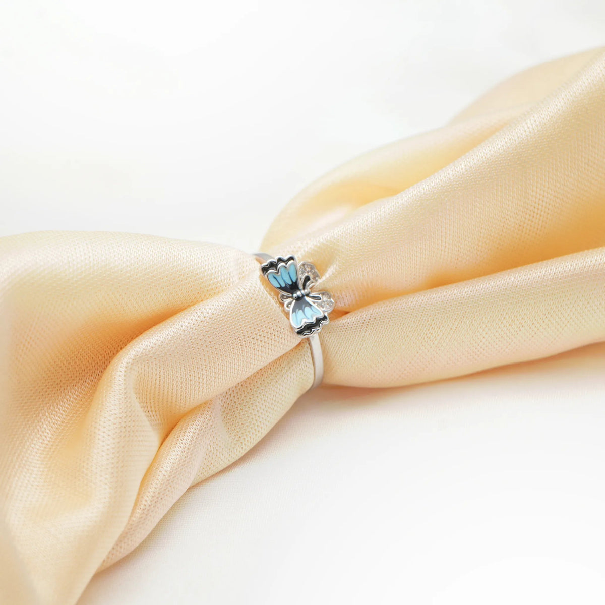 925 Silver Sky Butterfly Ring - 925 sterling silver ring by Tassya Silver