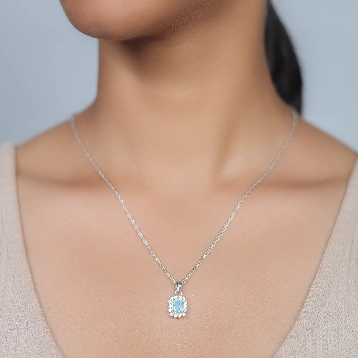 925 Silver Sky Fire Glint Pendant - 925 sterling silver pendant by Tassya Silver